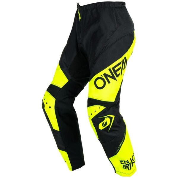 O'Neal 2025 Motocross Pants Element Racewear Black Yellow